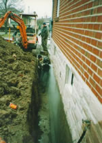 Outside Foundation Crack Repair in Chicago Suburbs
